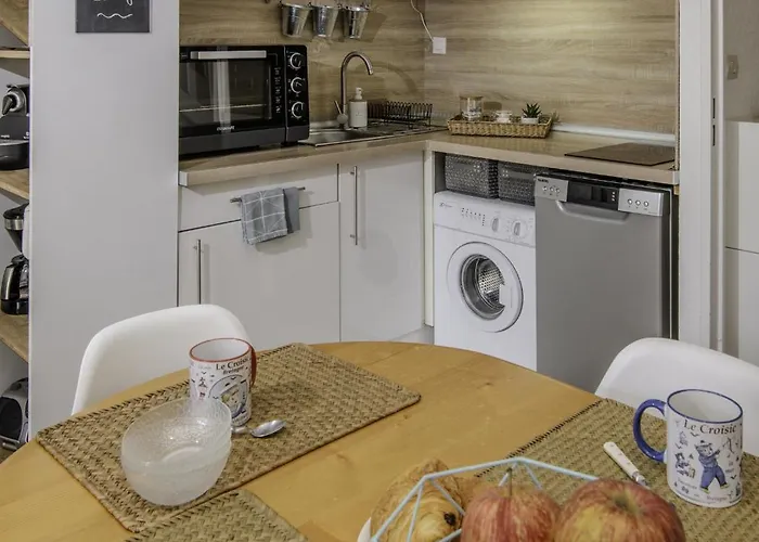 公寓 Le Cottage-cote Sauvage-plage-commerces-parking *