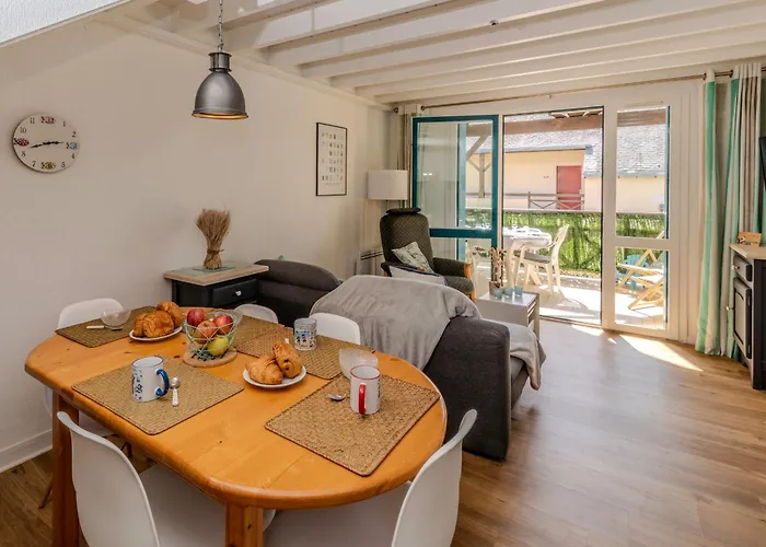 公寓 Le Cottage-cote Sauvage-plage-commerces-parking