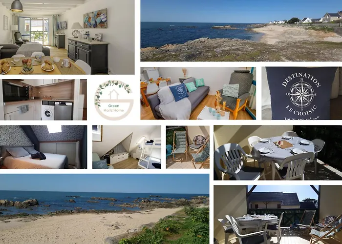 公寓 Le Cottage-cote Sauvage-plage-commerces-parking 勒克鲁西克